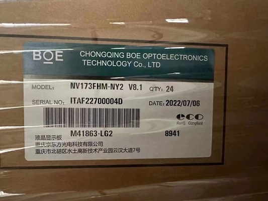 satın al BOE 17.3 inçlik dizüstü bilgisayar LCD ekran modeli NV173FHM-NY2 oyun LCD ekranı 1920x1080Pixels 127PPI 40PIN online manufacture