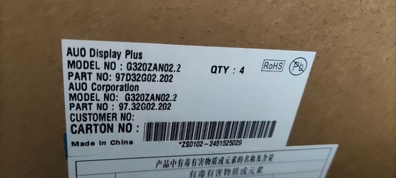 AUO Tıbbi görüntüleme LCD 32INCH endüstriyel LCD Panel 51P 850CCD / M2 Yüksek ışık 3840*2160Pixels 137PPI