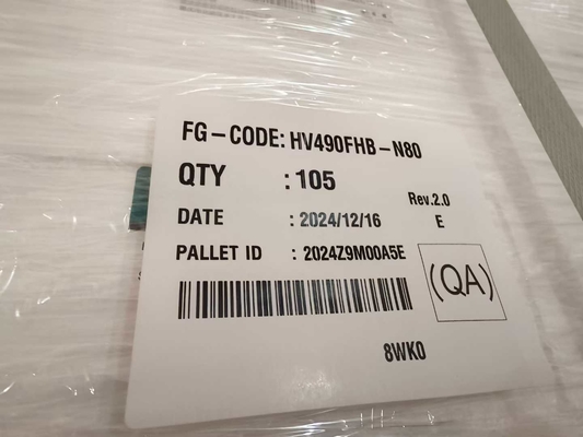 BOE 49 inçlik LCD ekran 1920*1080 piksel LCD TV & Dijital işaretleme LCD paneli HV490FHB-N80 51pin