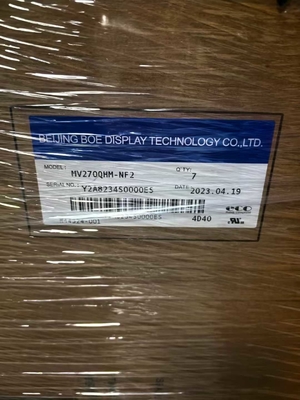 BOE 27 inç Masaüstü LCD paneli MV270QHM-NF2 2560*1440Pixels 108ppi 400CD/M2 10.0V 60pin PC LCD Modülü