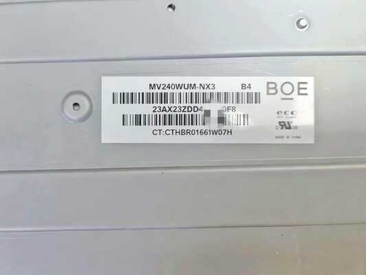 BOE 24 Inç Masaüstü LCD Modülü 1920×1200 Çözünürlüğü 350 cd/m2 Parlaklık ve 30 pinli Bağlantı
