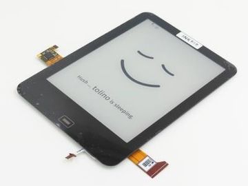 6 Inch E Mürekkep Ekran Monitörü, ED060XH5 E Mürekkep LCD Ekranı Dokunmatik Panel Arkaplan Işığı / Çerçeve