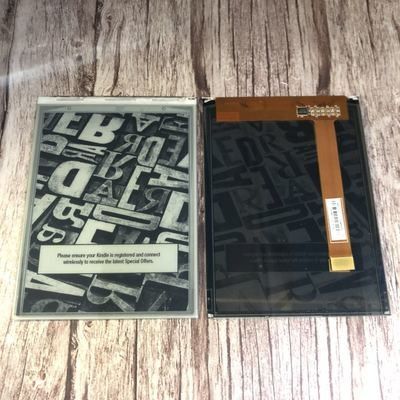 Özel EPD ekran uygulamaları için SVGA çözünürlüğü ve gri ölçeği ile 6 inç E Mürekkep Ekranı