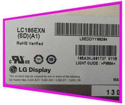 İyi bir fiyat. LG 18.5 Inch LCD TV Panel LC185EXN-SCA1 30 Pin 16.7M Renk 300cd/m2 Parlaklık çevrimiçi