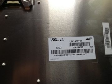 16.7M Renkli Yüksek Çözünürlükli Dokunmatik Ekran Monitörü Samsung 24 Inch 30 Pin 4000cd/m2 LTM240CT03