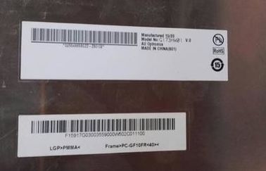 AUO Endüstriyel Panel LCD Dokunmatik Ekran Panel 17.3''' 400cd/m2 Parlaklık G173HW01 V0 30 Pin