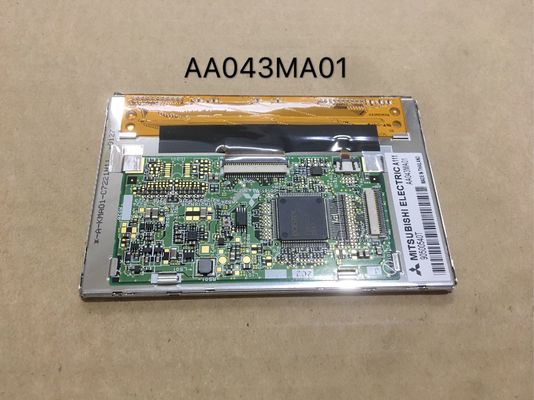 MITSUBISHI 4.3 Inch Endüstriyel LCD Ekranı 800*480 çözünürlük ve 200cd/m2 Parlaklık AA043MA01