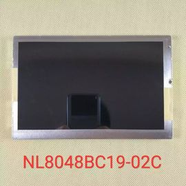 NL8048BC19-02C Endüstriyel LCD Ekranı, 800*480 LCD Dokunmatik Ekran Paneli 550CD/M2 20 Pin
