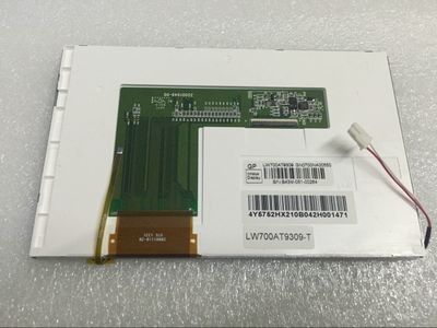 İyi bir fiyat. Chi Hsin Innolux 7 Inch Car LCD Display model LW700AT9009 800*480 Piksel 250cd/m2 Parlaklık ve 60 Pin Bağlantısı çevrimiçi