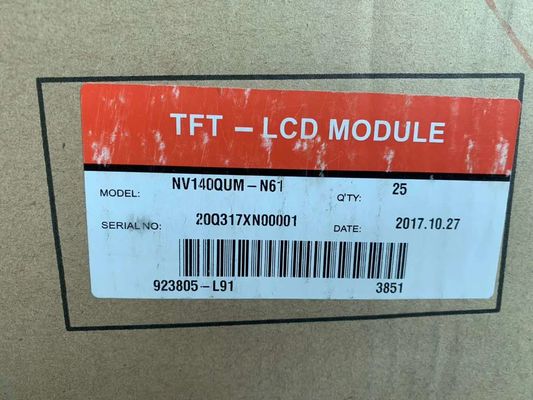 İyi bir fiyat. BOE NV140QUM-N61 3840x2160 UHD Çözünürlüğü 400cd Parlaklık ve 40 Pin Bağlantısı ile 14 Inch LCD Ekran çevrimiçi