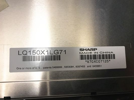 İyi bir fiyat. Keskin 15 Inç Endüstriyel LCD Ekranı 250 cd/m2 Parlaklık 1024x768 Piksel Çözünürlüğü ve 50k Saat Çalışan ömrü çevrimiçi