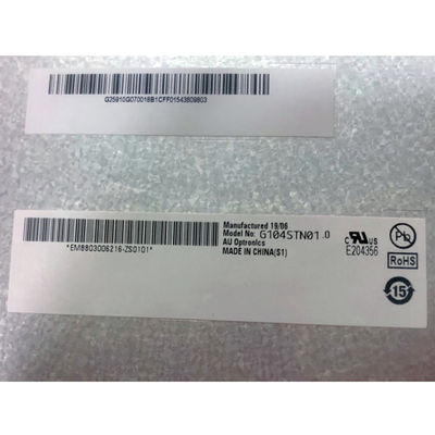 İyi bir fiyat. 800×600 96PPI 230cd/M2 AUO 10.4in Sanayi LCD Ekranı G104SN03 V1 çevrimiçi